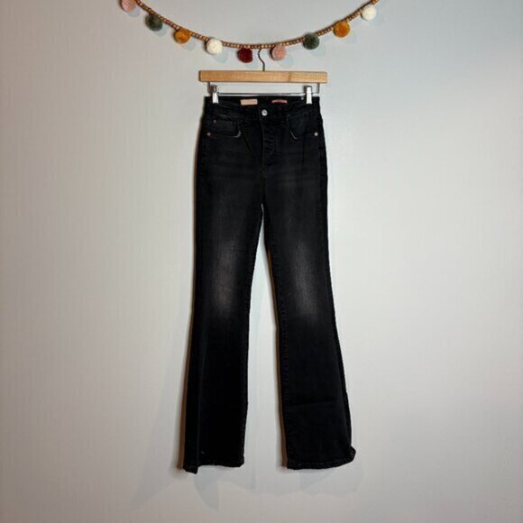 Anthropologie Pilcro black Icon boot cut jeans - Picture 1 of 7